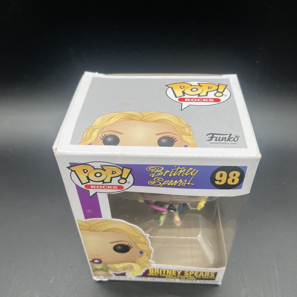 Funko Pop! Rocks: Britney Spears #98 New In Box - Picture 3 of 16